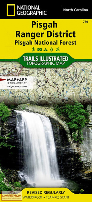 PISGAH RANGER DISTRICT | National Geographic hiking map