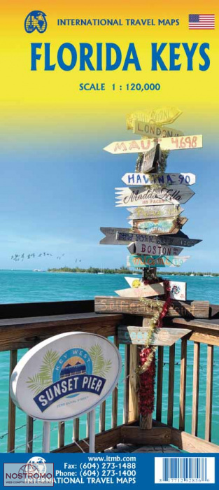 FLORIDA KEYS | carte touristique ITMB