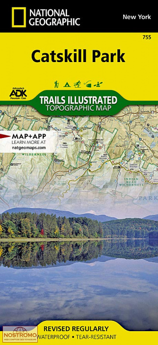CATSKILL PARK | National Geographic hiking map