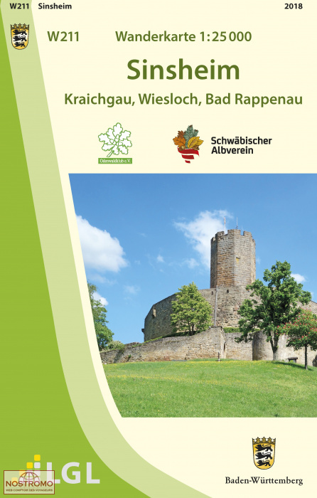 W211 SINSHEIM | LGL hiking map