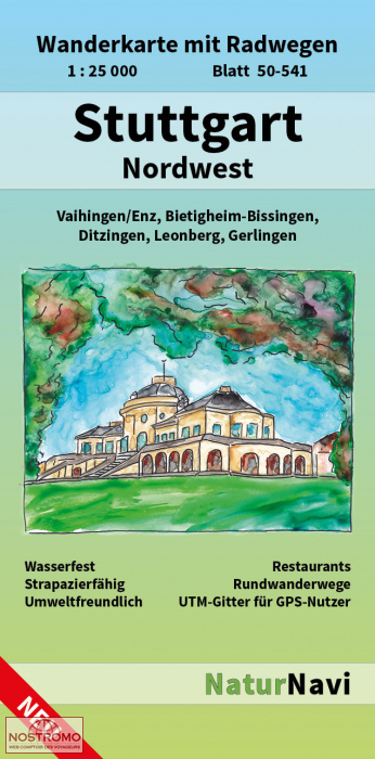 STUTTGART NORDWEST | NaturNavi hiking map