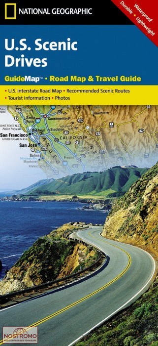 U.S. SCENIC DRIVES | National Geographic travel map