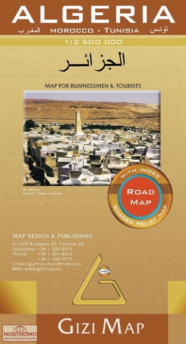 ALGERIA | Gizi Map road map