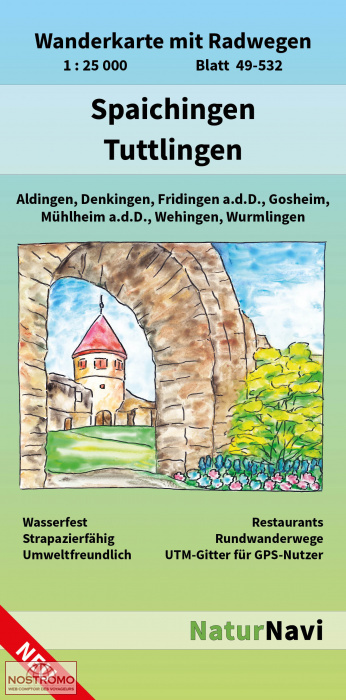 SPAICHINGEN - TUTTLINGEN | NaturNavi hiking map