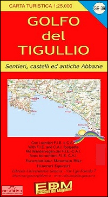 GE 39 - GOLFO DEL TIGULLIO | Magistero hiking map