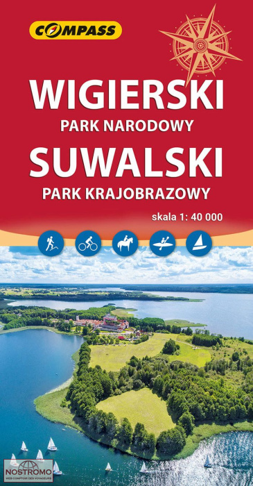 WIGIERSKI PARK NARODOWY | Compass hiking map