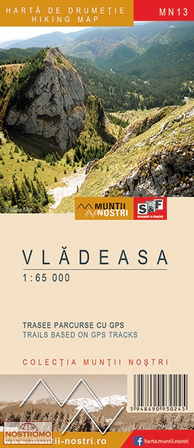 13 VLADEASA | carte de randonnée Schubert & Franzke