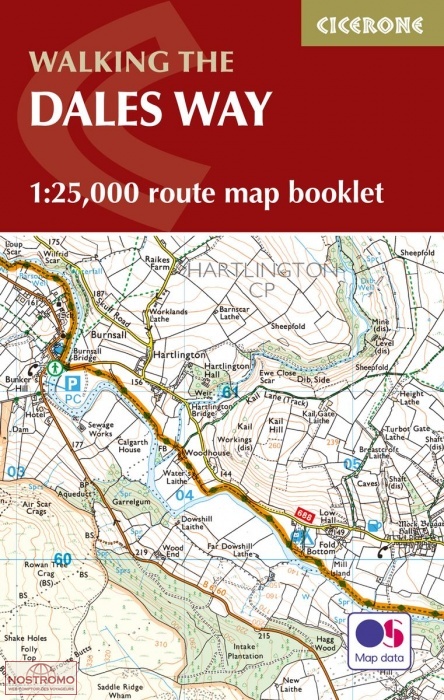 DALES WAY | cartes de randonnée Cicerone