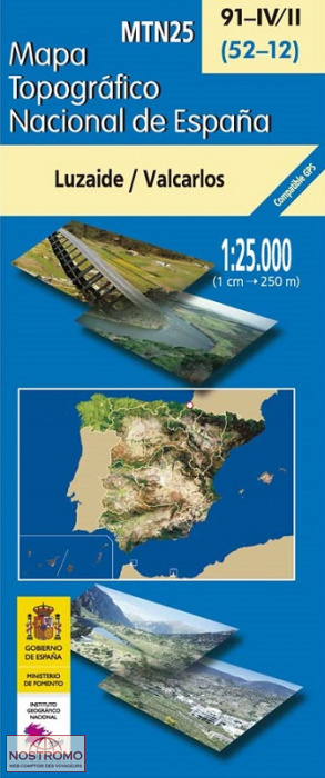 091-4/2 LUZAIDE/VALCARLOS | CNIG topographical map
