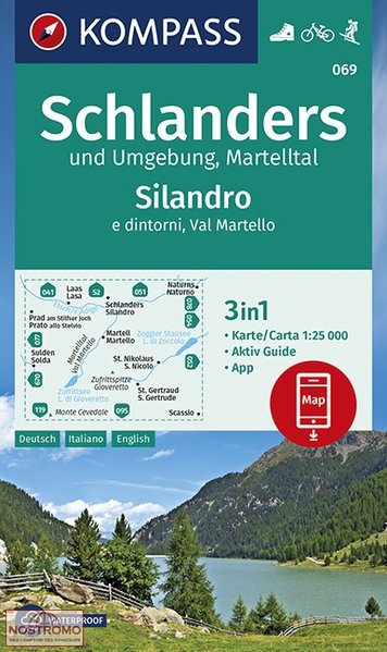 SCHLANDERS UND UMGEBUNG 069 | kOMPASS hiking map