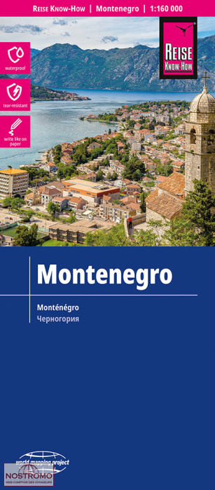 MONTENEGRO | Reise Know-How road map