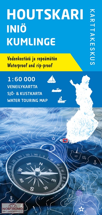 HOUTSKARI - INIÖ - KUMLINGE | carte de tourisme nautique Karttakeskus