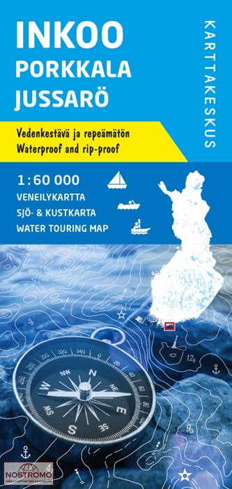 INKOO - PORKKALA - JUSSARÖ | carte de tourisme nautique Karttakeskus