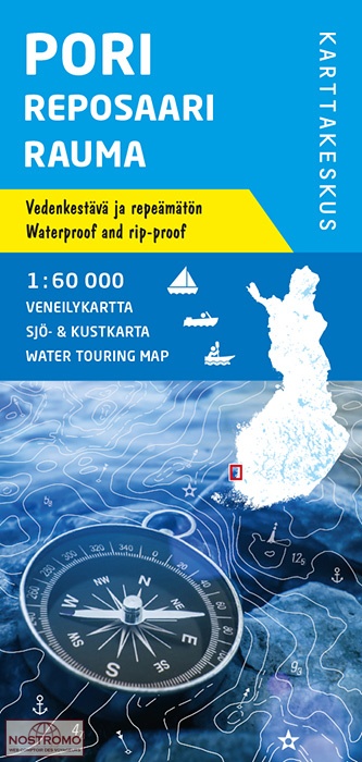 PORI - REPOSAARI - RAUMA | carte de tourisme nautique Karttakeskus