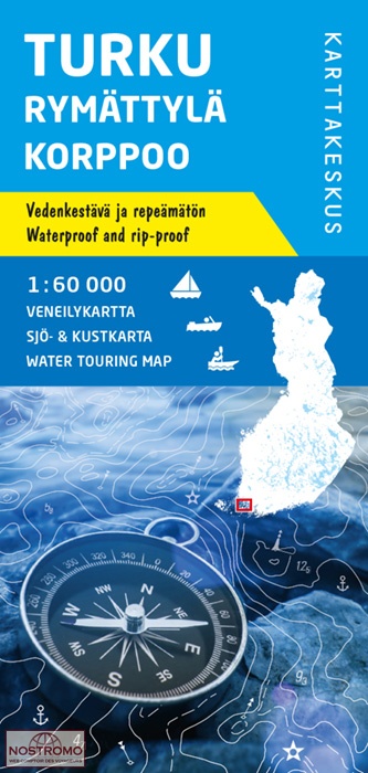 TURKU - RYMÄTTYLÄ - KORPPOO | Karttakeskus water touring map