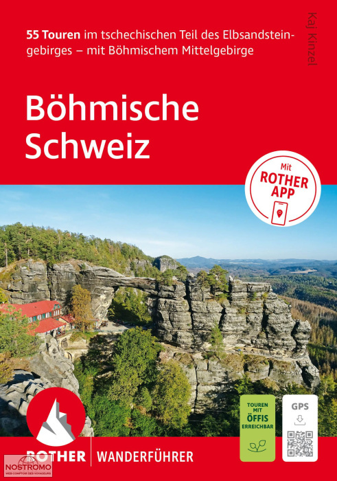 BÖHMISCHE SCHWEIZ | guide de randonnée Rother