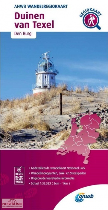 DUINEN VAN TEXEL | ANWB hiking map