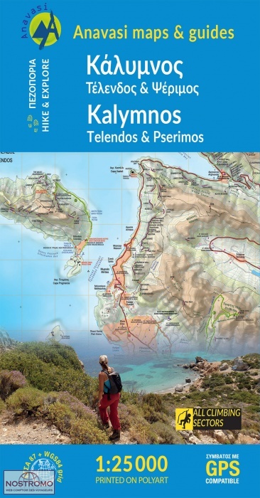 KALYMNOS 10.32 | Anavasi hiking map