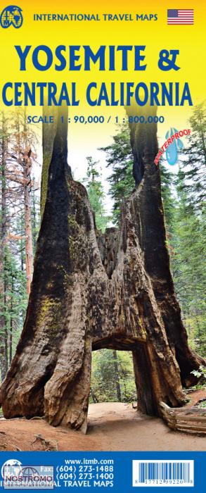 YOSEMITE & CENTRAL CALIFORNIA | ITMB travel map