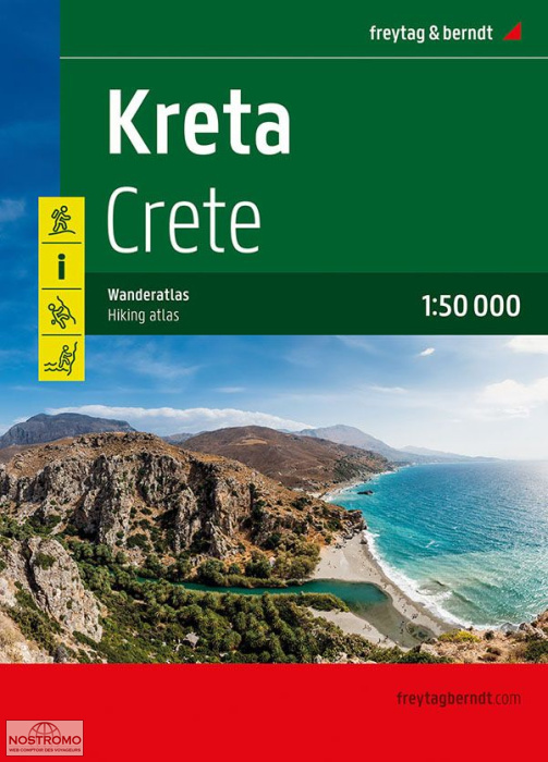 CRETE | Freytag & Berndt hiking maps atlas