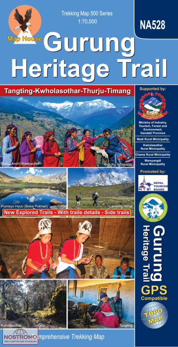 GURUNG HERITAGE TRAIL - NA 528 | Nepamaps trekking map