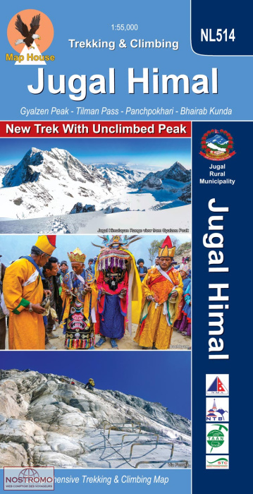 JUGAL HIMAL - NL 514 | Nepamaps trekking map