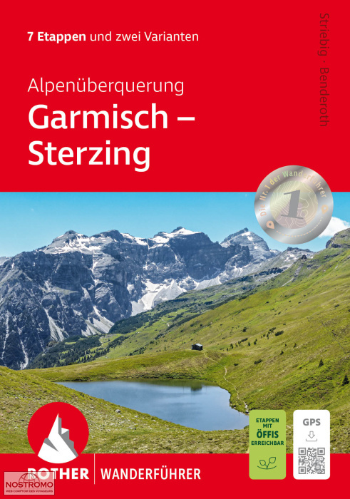 ALPENÜBERQUERUNG GARMISCH - STERZING | guide de randonnée Rother
