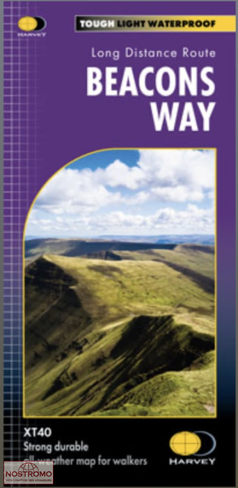 BEACONS WAY | Harvey hiking map