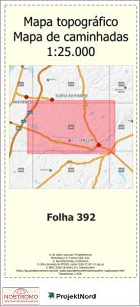 392 CORUCHE | carte topographique Projektnord