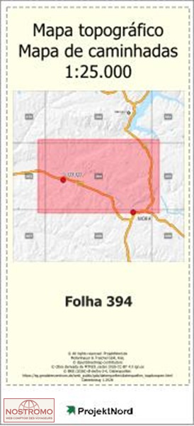 394 COUÇO (CORUCHE) | carte topographique Projektnord