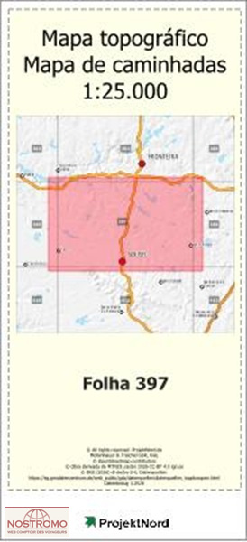 397 SOUSEL | carte topographique Projektnord