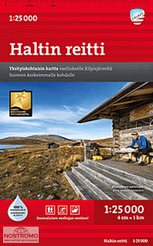 HALTIN REITTI | carte de randonnée Calazo