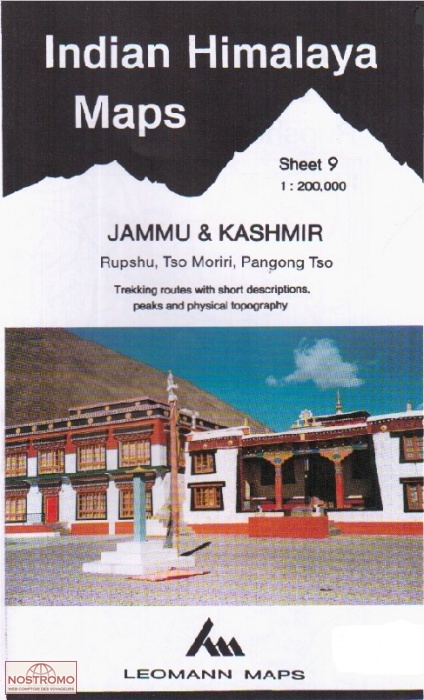 9 JAMMU & KASHMIR | carte topographique Leomann