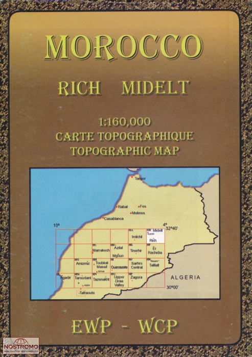 RICH - MIDELT | carte topographique EWP