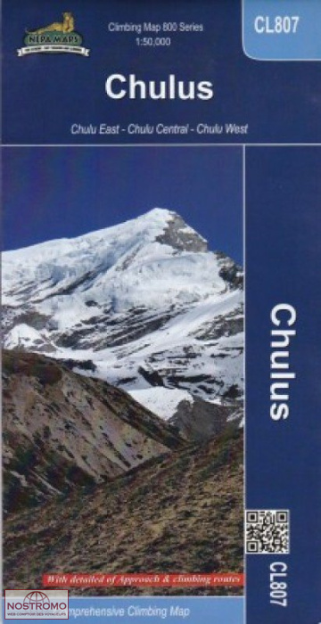 CHULUS - CL 807 | Nepamaps trekking map