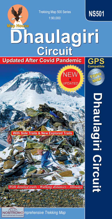 DHAULAGIRI CIRCUIT - NS 501 | Nepamaps trekking map
