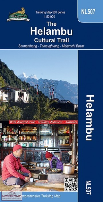 THE HELAMBU CULTURAL TRAIL - NL 507 | Nepamaps trekking map