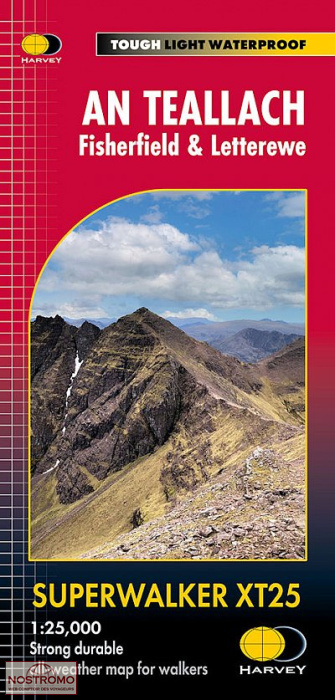 AN TEALLACH | Harvey hiking map