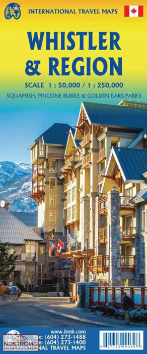 WHISTLER & REGION | carte topographique ITMB