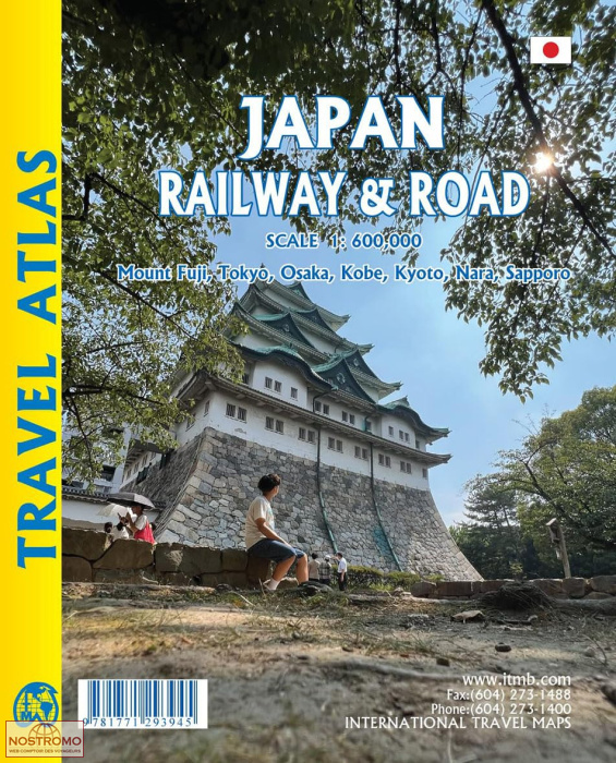 JAPON - RÉSEAUX ROUTIER ET FERRÉ | atlas touristique ITMB