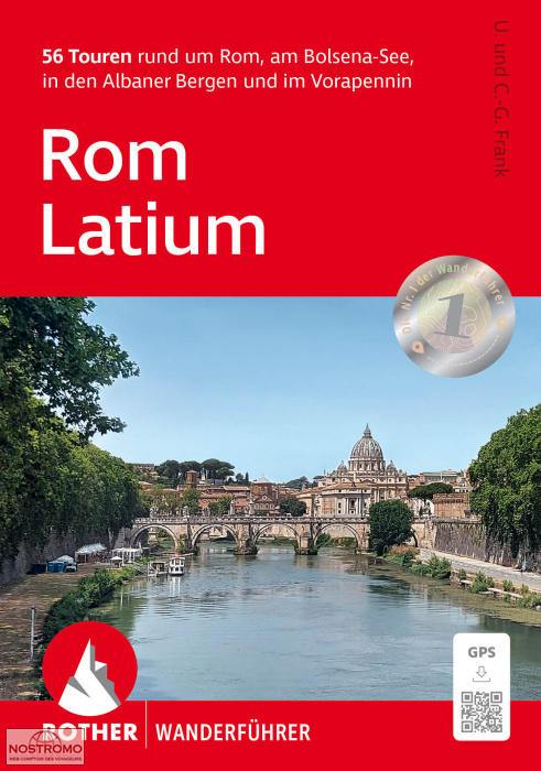ROME - LATIUM | guide de randonnée Rother
