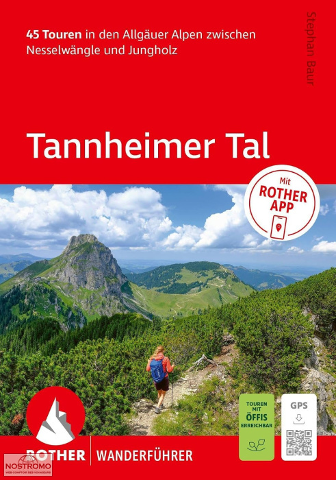 TANNHEIMER TAL | guide de randonnée Rother
