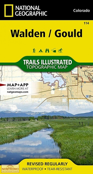 WALDEN - GOULD | National Geographic hiking map