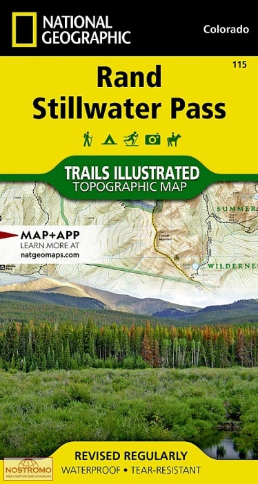RAND - STILLWATER PASS | National Geographic hiking map