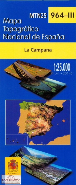 0964-3 LA CAMPANA | carte topographique CNIG