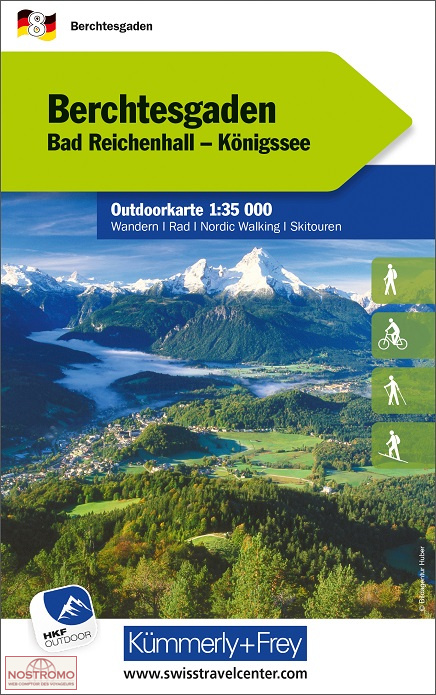 08 BERCHTESGADEN | carte de randonnée Kummerly+Frey
