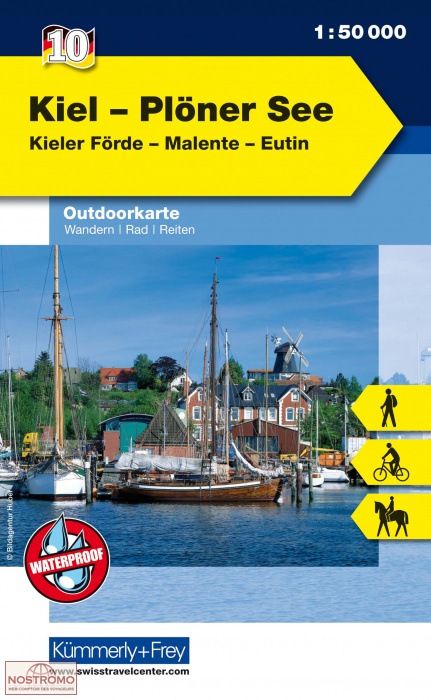 10 KIEL - PLÖNER SEE | Kummerly+Frey hiking map