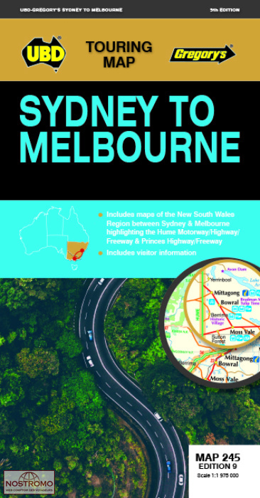 SYDNEY TO MELBOURNE | Ubd Gregorys road map