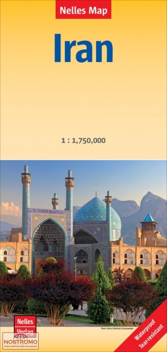 IRAN | carte touristique Nelles