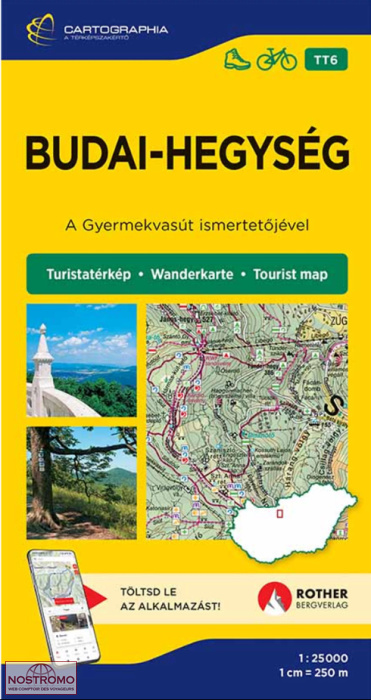 06 BUDAI-HEGYSEG | carte de randonnée Cartographia